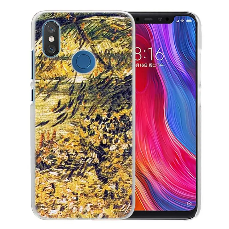 Чехол из поликарбоната для Xiao mi Red mi Note 7 K20 8T 6 6A Pro S2 mi 9T Play 8 lite A2 A1 Прозрачный жесткий пластиковый чехол для телефона - Цвет: 08