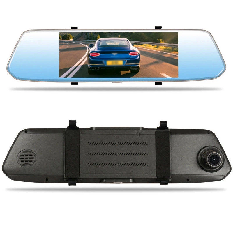 Krylcam Автомобильный видеорегистратор с двумя объективами 7 0 дюймов Full HD 1080P Dashcam