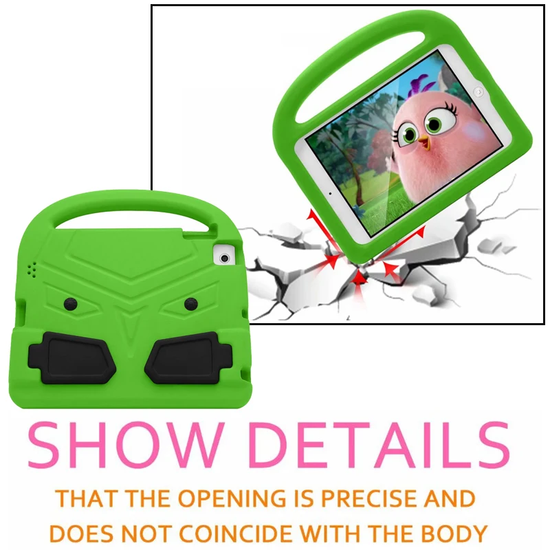 

Full Protector Shockproof Case For IPad Pro 9.7/ IPad Air 2 Case Heavy Duty Eva Hard Cover For iPad 9.7 2017 2018 Cover kid gift