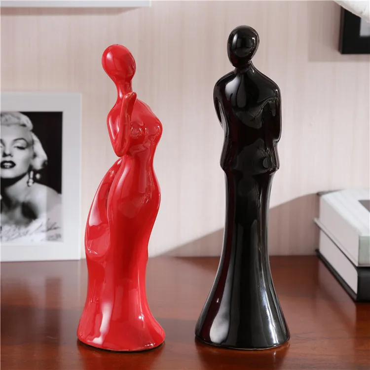  Home figures miniatures home decor statue cabinet/bedroom decor wedding decor gift - 32817346110