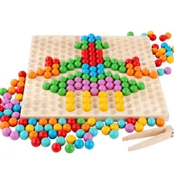 Горячая Распродажа деревянные головоломки радужные многоцветные игрушки родитель-ребенок интерактивная игра детский сад обучающий