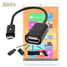 Micro USB 2.0 Host OTG Cable Adapter for Teclast X80 Plus /X98 Plus /X98 Air III /X16 Pro /X1 X2 Pro /P80h X80HD OTG Converter