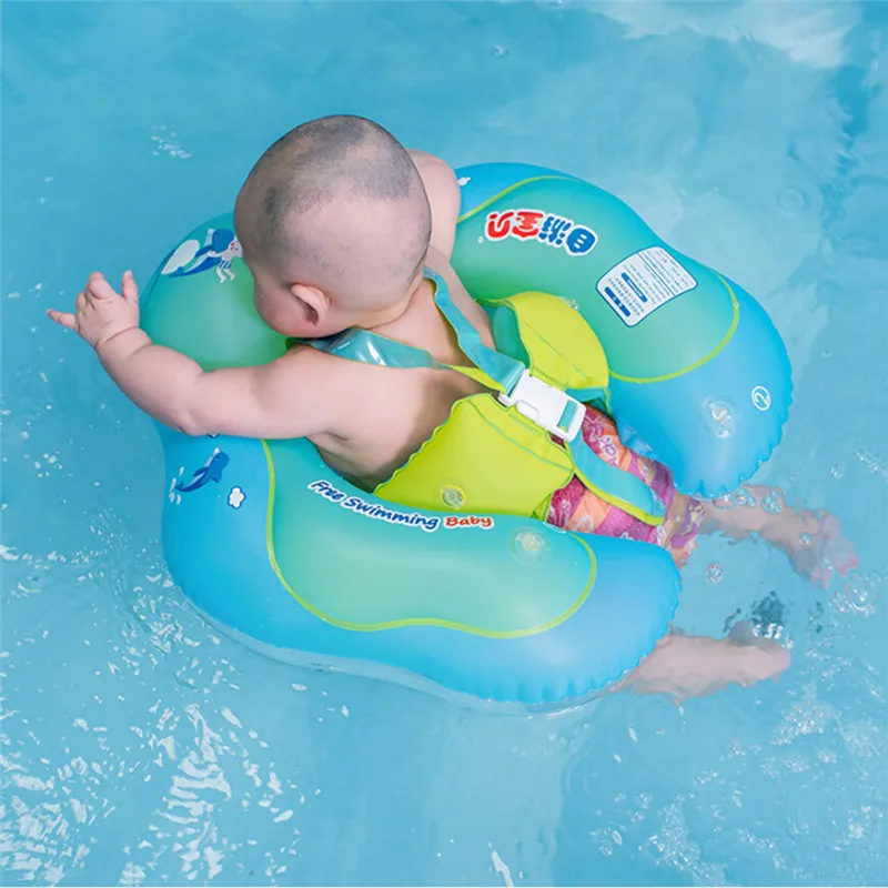 Детское плавание кольцо От 0 до 6 лет надувные подмышки плавание кольцо надежную защиту детей Двухместный плот плавающие игрушки бассейн