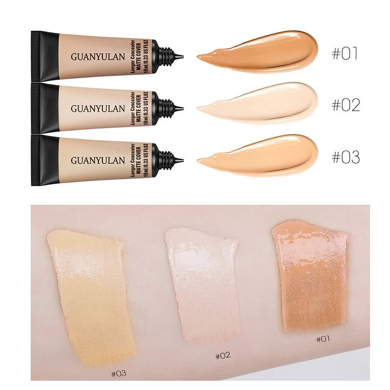 Full Cover Concealer Base Liquid Face Corrector Makeup Eye Dark Circles Cream Waterproof Make Up Facial Cosmetics NEW | Красота и