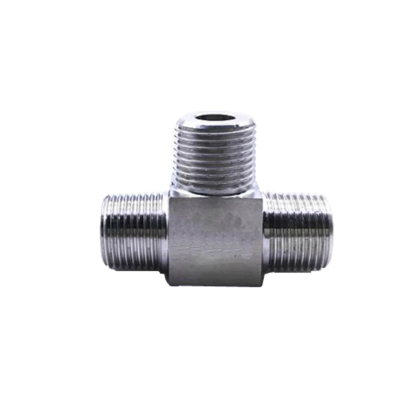 

stainless steel 304 Barstock Pipe Fitting Male TEE BSP Thread All Size
