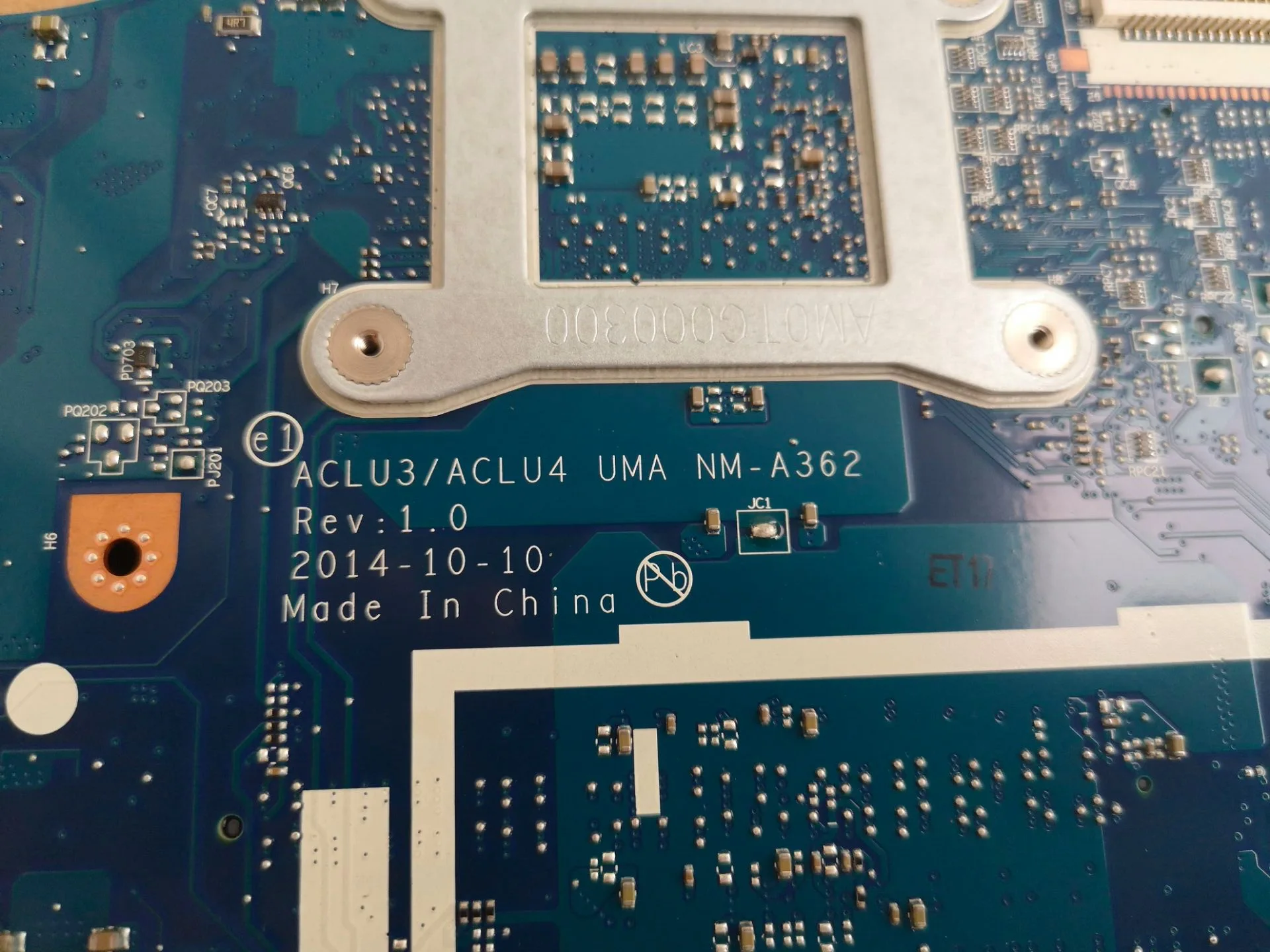 Новая логическая плата ACLU3/ACLU4 UMA NM-A362 для lenovo G50-80, материнская плата для ноутбука с 3205U 3805U cpu 5B20H14390