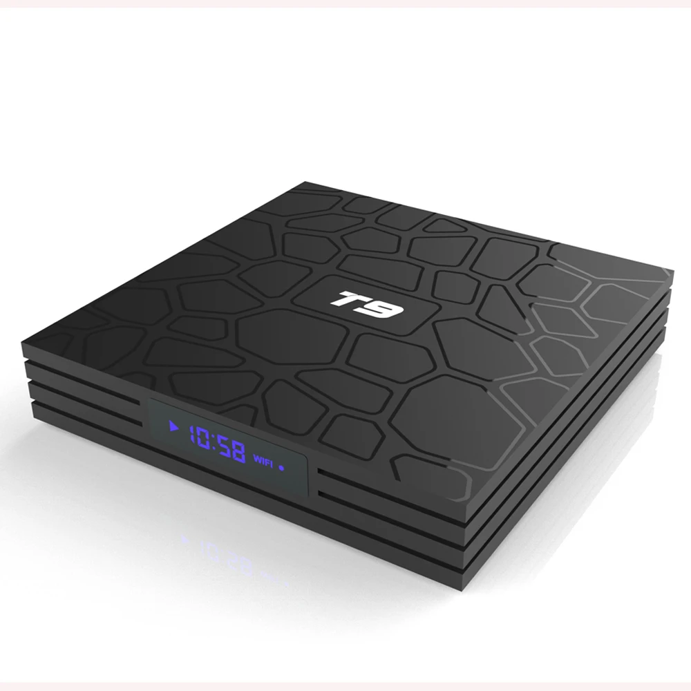 

Lihetun T9 Android 8.1 TV Box RK3328 Quad Core 4GB 64GB 32GB USB 3.0 Smart Set Top Box 4K Bluetooth 2.4G 5G WIFI Media Player