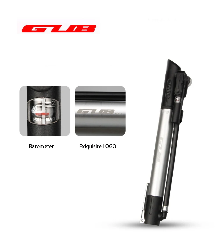 GUB P002 P003 Portable Mini Bicycle Pump 160 PSI High Pressure Cycling Hand Air Ball Tire Inflator MTB Mountain Bike | Спорт и