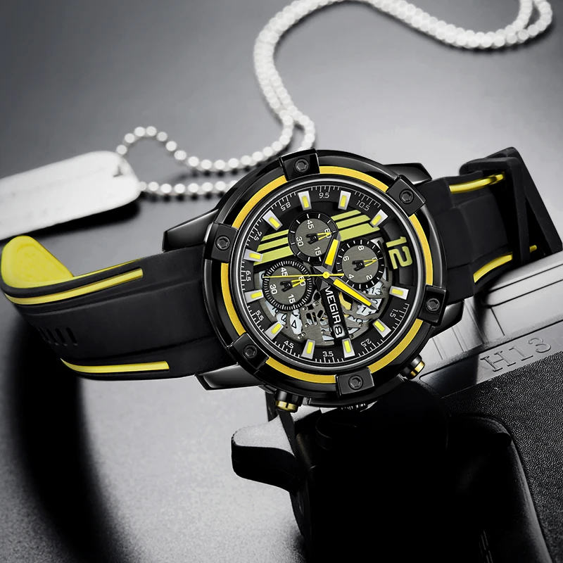Часы Relojes 2018 мужские модные спортивные кварцевые часы от топового бренда