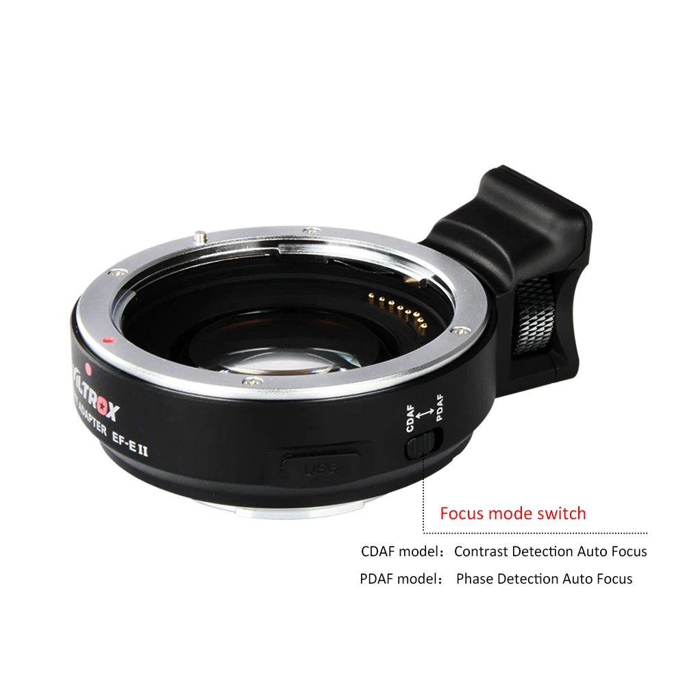  Viltrox EF-E II CD PD Auto Focus Reducer Speed Booster Lens Adapter for Canon EOS EF Lens to Sony C