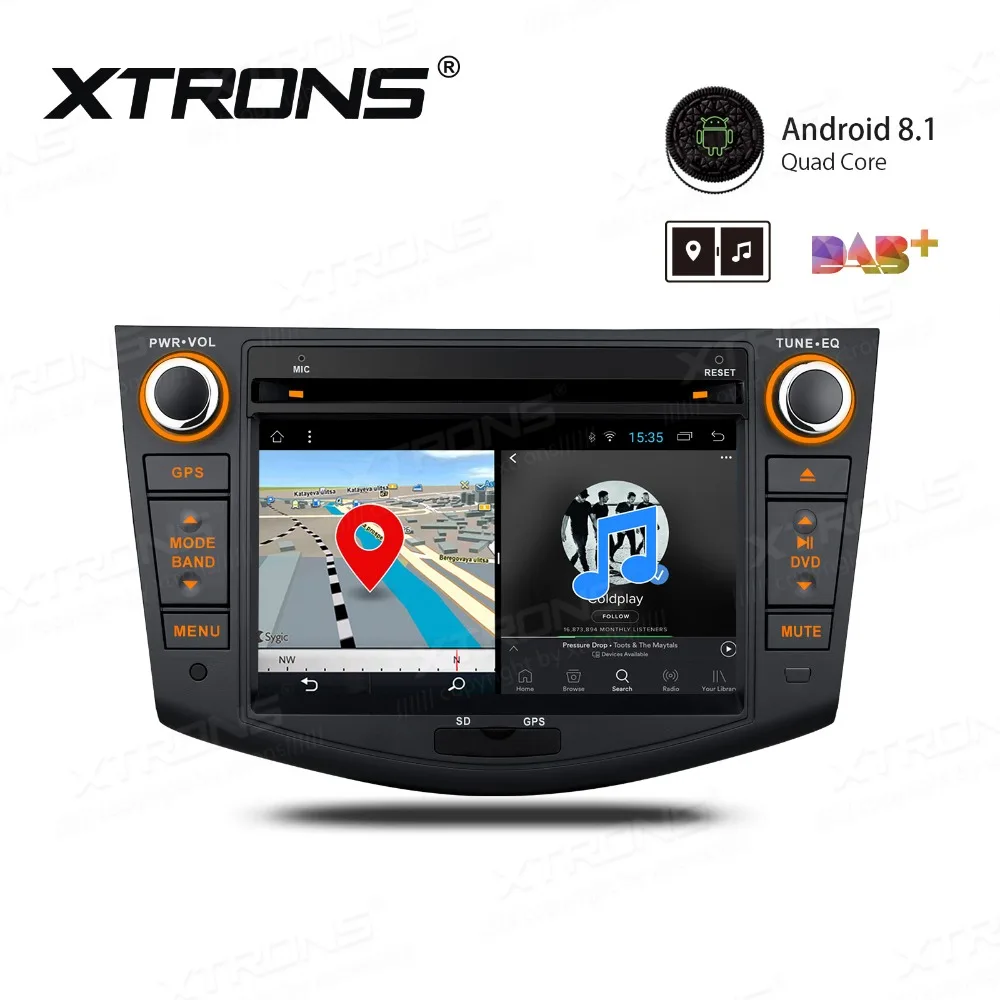 

7" Android 8.1 Car DVD Multimedia Player GPS Navigation RCA Radio USB for Toyota RAV4 2006 2007 2008 2009 2010 2011 2012