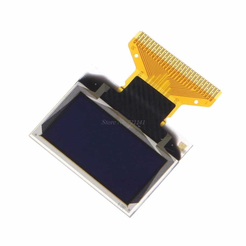 

0.96" 30 Pin 128X64 OLED LCD White Display Module SPI Series SSD1306