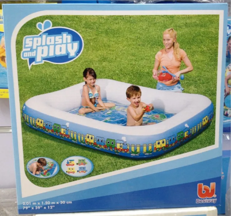 Ring Rectangular Train Modeling Pool 
