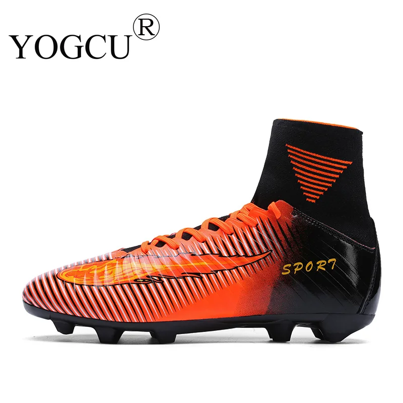 Men Superfly Football Boots Original FG High Ankle Soccer Shoes