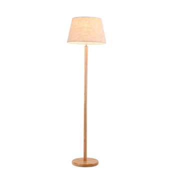 

Japanese Minimalist Wood Tripod Floor Lamp simple life Fabric Shade Creative Floor Light For Living Room Study Lighting Fixture
