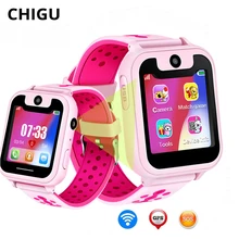 Chigu Smart Watch Tracker Kids Waterproof Watch with Camera SIM Card SOS Call Location Device Relogio Smartwatch Android chigu белый цвет