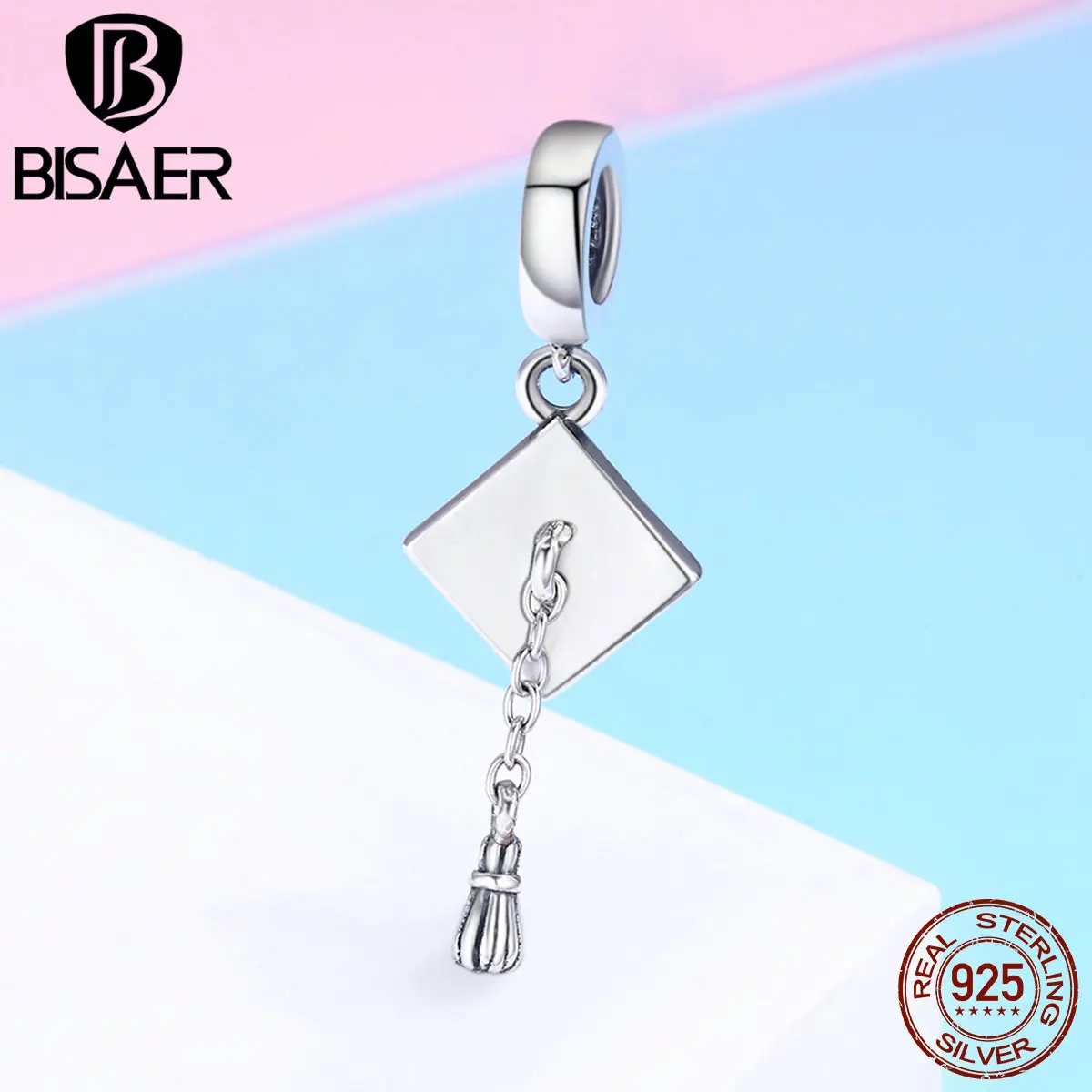 Оригинальный серебряный браслет 925 пробы с длинной кисточкой|bracelet silver sterling|charms
