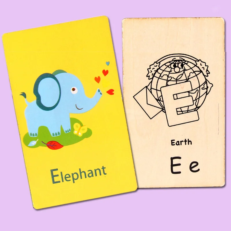 Learning Card English Language abc Educational Toys Memory Games for Kids Montessori Alphabet Letters Animals Cards Gift Learning Card English Language abc Educational Toys Memory Games for Kids Montessori Alphabet Letters Animals Cards Gift