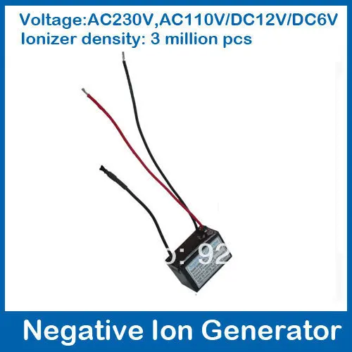 

negative ion generator/anion generator /ionizer parts(27.5*15*18MM)220V 110v DC 12v optional 50-60HZ