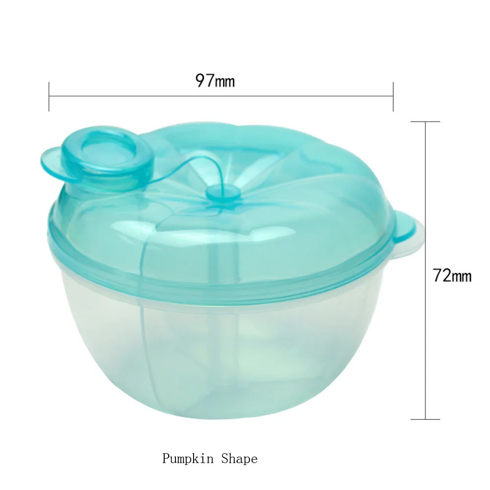 Детский молочный порошок нагрудник формула диспенсер пищевой контейнер для кормления еда коробка 3 слоя путешествия портативный для младенцев# YL1