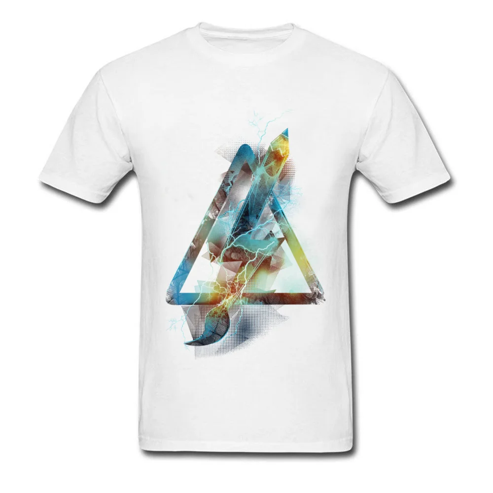 Men Tops Shirts High Tension Family Printing T-Shirt Pure Cotton Short Sleeve Printed On Tee-Shirts Crew Neck Wholesale High Tension white