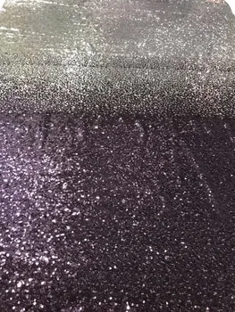 

High quality royal blue African lace fabric sequins french tulle lace fabric 2017 latest arrival hot sale 5 yards for dress