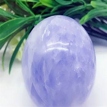 

Natural Crystal Blue Celestite Crystal SPHERE BALL HEALING+stand
