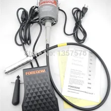 Foredom точильщика комплект, золотистый, серебристый, металлический подвесной дентальные инструменты, ювелирные изделия CC30, dremel шлифовальный приработки обработка мотора