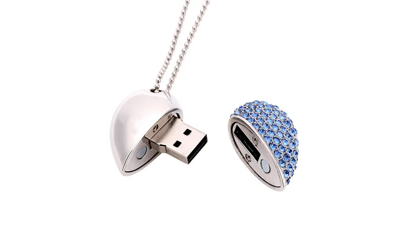 JASTER Алмазное сердце любовь USB флэш-накопитель 4 ГБ 8 ГБ 16 ГБ 32 ГБ USB 2,0 флэш-карта памяти подарочная сумка