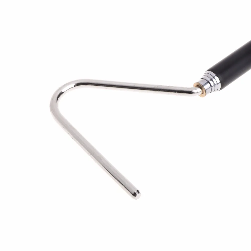 Snake Hook Stainless Steel Black Adjustable Long Handle Catching Tools Trap Tong Snake Repellent Pest Repeller C42