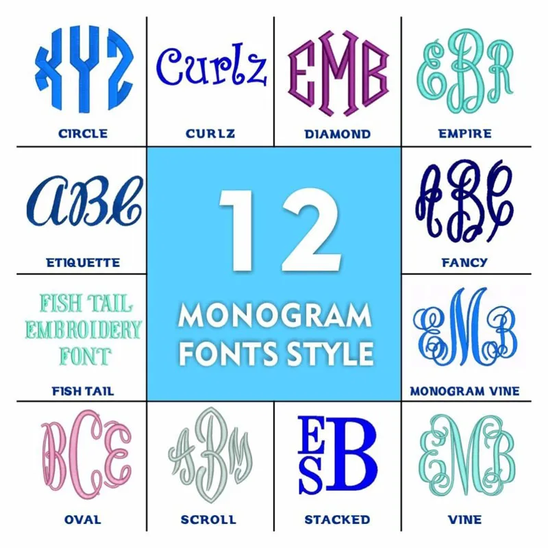 new-monogram fonts style