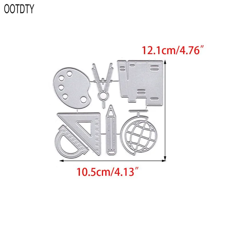 Линейка для резки металла Трафарет DIY Скрапбукинг альбом штамп бумага карты тиснение ремесла Декор OOTDTY