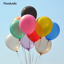 Black balloon 100pcs/lot 1.5g 10 Inch Pearl Helium wedding Decorations Metallic Ball Baby toy Happy Birthday Party Latex ballon
