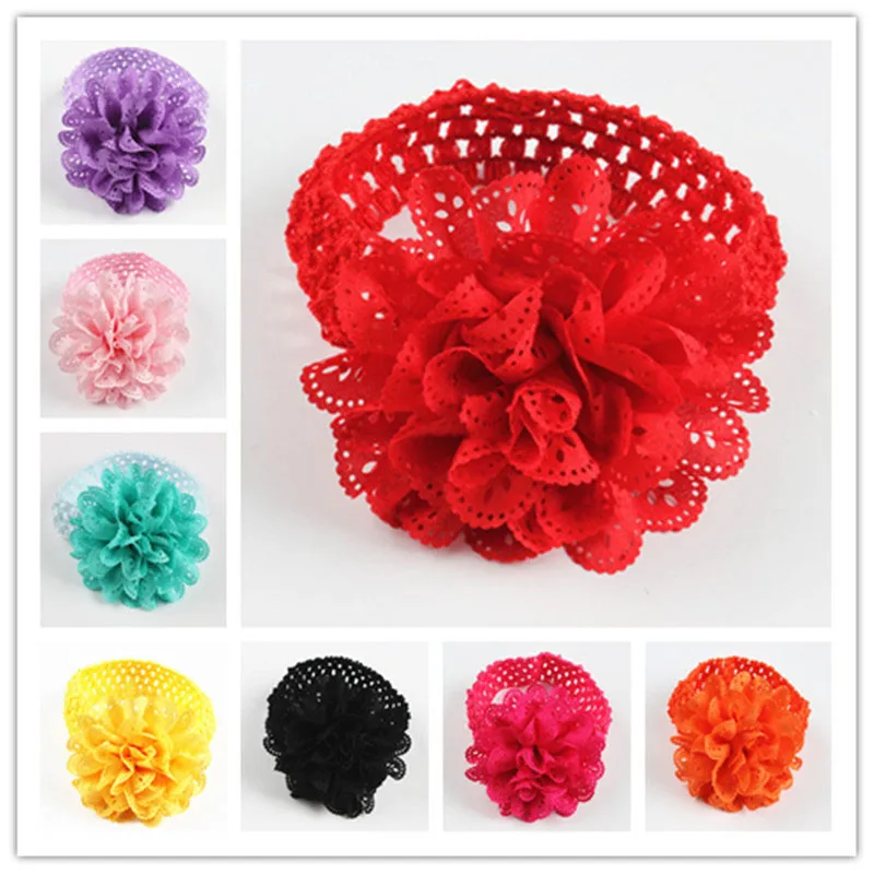 

Baby Girl Elastic Flower Baby Headband Tuban Newborn Baby Hair Band For Kids Children Head band Haarband Baby Hair Accessories