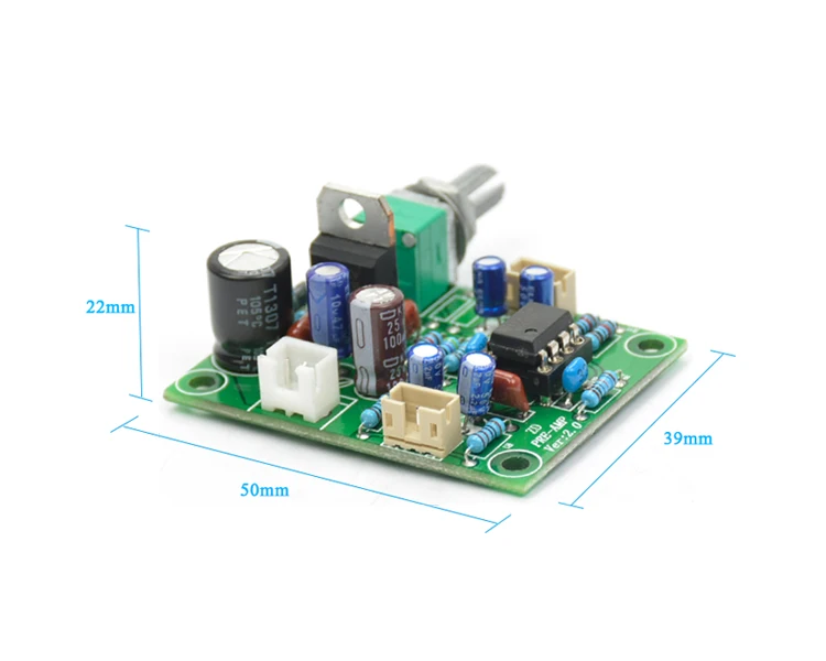 AIYIMA NE5532 усилитель предусилителя Регулировка громкости доска 10 раз предусилитель увеличение доска DC10-34V домашний усилитель DIY