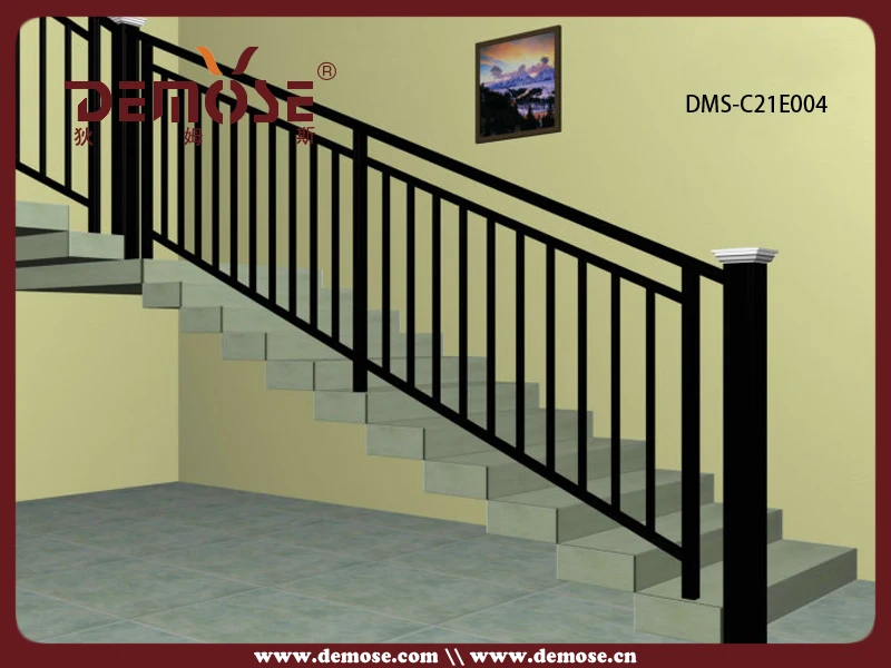 Outdoor Metal Stair Railing Prefab Steel Pipe Outdoor Metal Stair Railing Prefab Steel Pipe Handrail