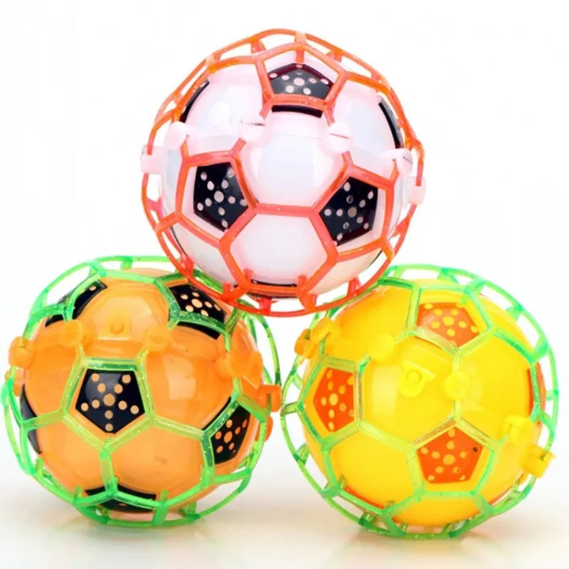 

Peradix Children LED Flashing Light Up Jumping Ball Football Soccer Kids Learning Toy Children's Funny Gift music Glow Toys