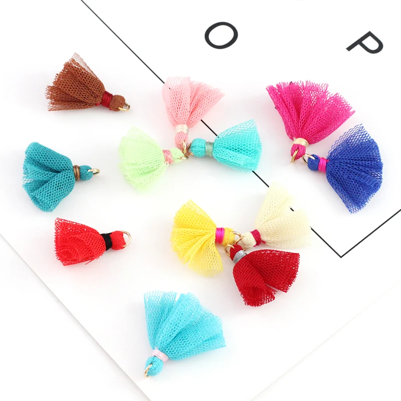 30PCS 2.5CM Polyester Tassel For Keychain Cellphone Straps Full Tassels Fringe DIY Jewelry Charms jewelry accessories 30PCS 2.5CM Polyester Tassel For Keychain Cellphone Straps Full Tassels Fringe DIY Jewelry Charms jewelry accessories
