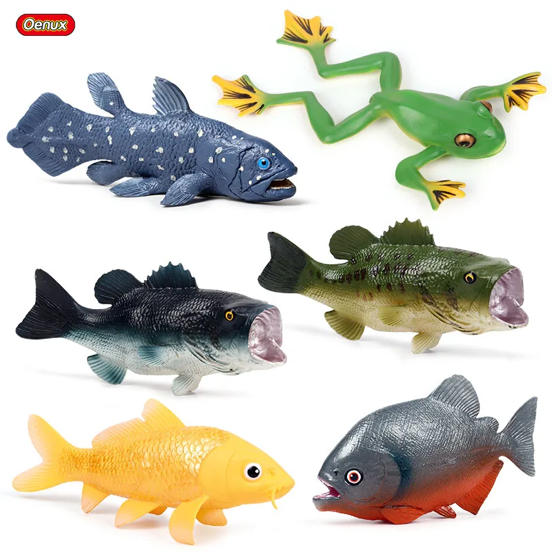 Wild/Nutztiermodelle Spielzeug Simulation Ozean Piranha Tiere Action Figure 