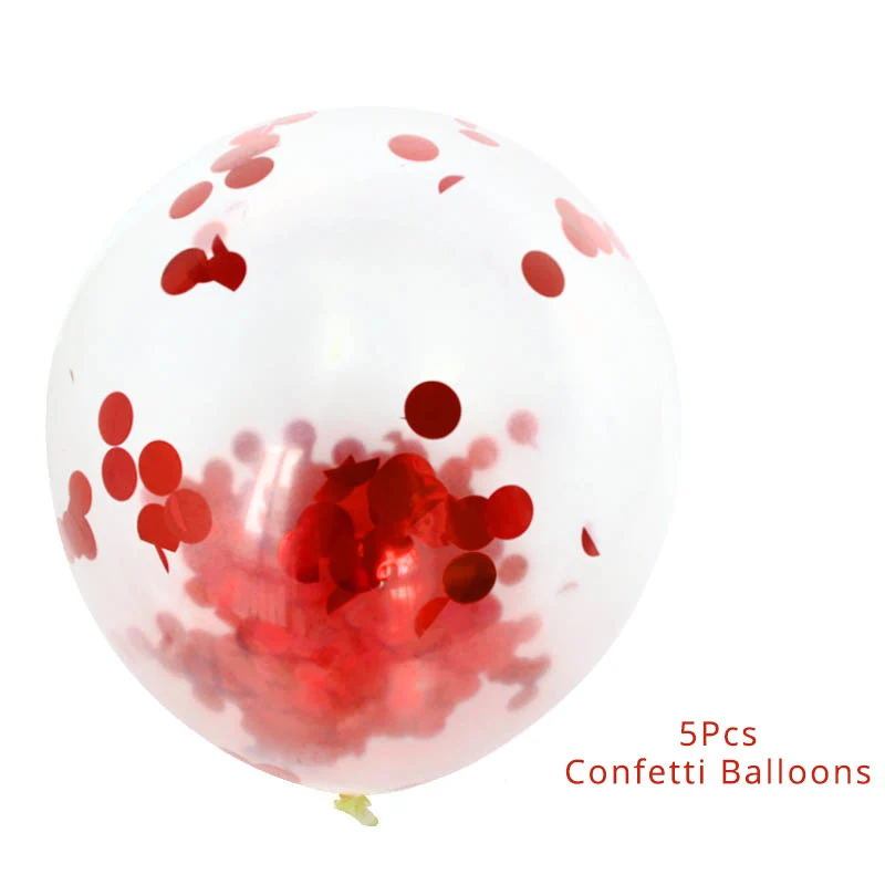 5pcs balloons 5 12/36 дюймов гигантский пастельных воздушные шары для макарунов, производство латексных воздушных шаров для воздушные шары с днем рождения Свадебная вечеринка розовое золото конфетти шары Globo - Цвет: 5pcs balloons 5