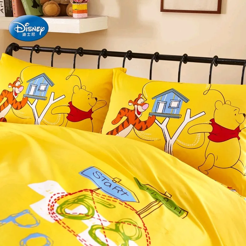 conew_yellow winnie the pooh bedding set (3)