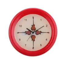 1:12 Масштаб миниатюрный кукольный домик часы