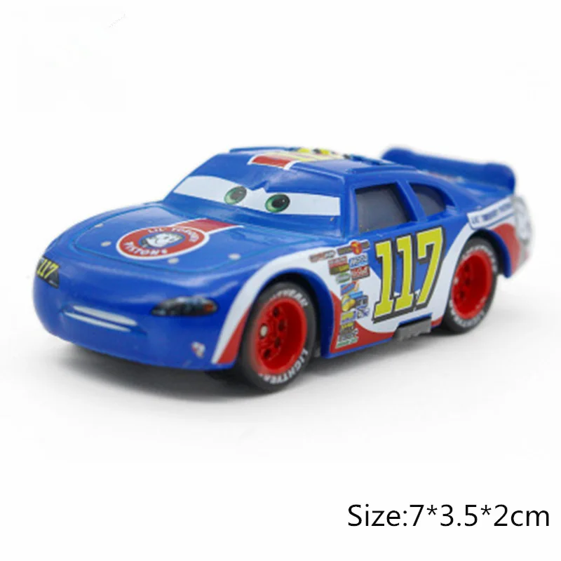 Disney Pixar машина 2 3 Lightning McQueen Джексон Storm Салли Гвидо Mater 1:55 Diecast металлические модели машинок из сплава для детей подарок игрушка мальчика