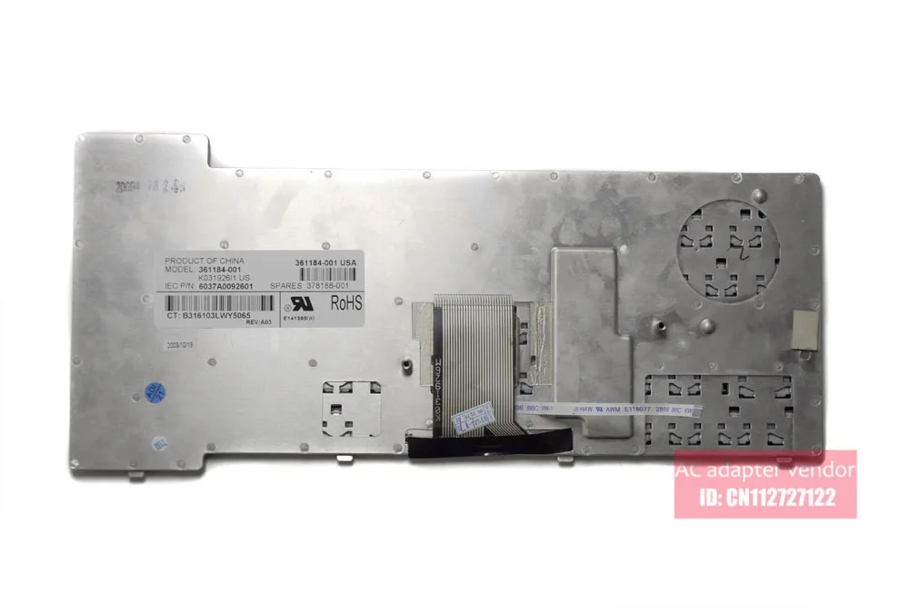 Для hp NX7400 NC8220 NC8230 NC8240 NC8430 Клавиатура ноутбука