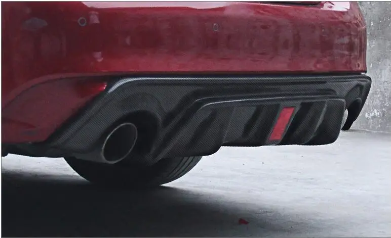 Для Q50 ABS задний бампер диффузор защитные бамперы для- Infiniti Q50 тела набор бампер сзади задний спойлер