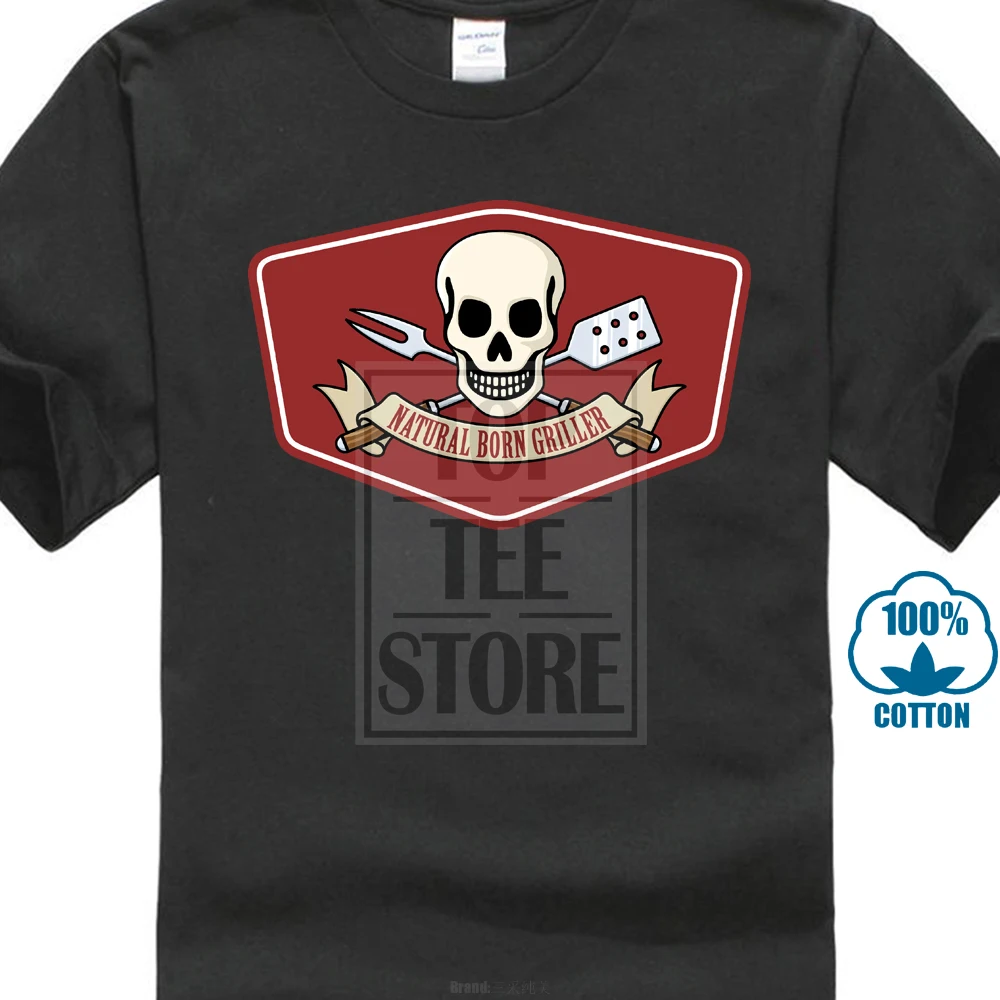 Футболка с натуральным гриллером для барбекю мясник шеф повар вебер гриль