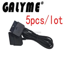 5 шт./партия, лидер продаж, Удлинительный кабель контроллера водонепроницаемый шнур провода для SonyPlaystation 2 PS 2 системы консоли игры ручной черный цвет