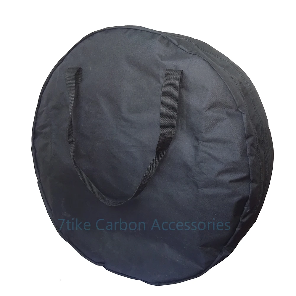 Discount 700C ROAD BIKE WHEELS BAG WITH HUB PROTECTOR DOUBLE 27.5 ER WHEELS BAG BICYCLE WHEELSET BAG PADDED WHEELS BAG 4