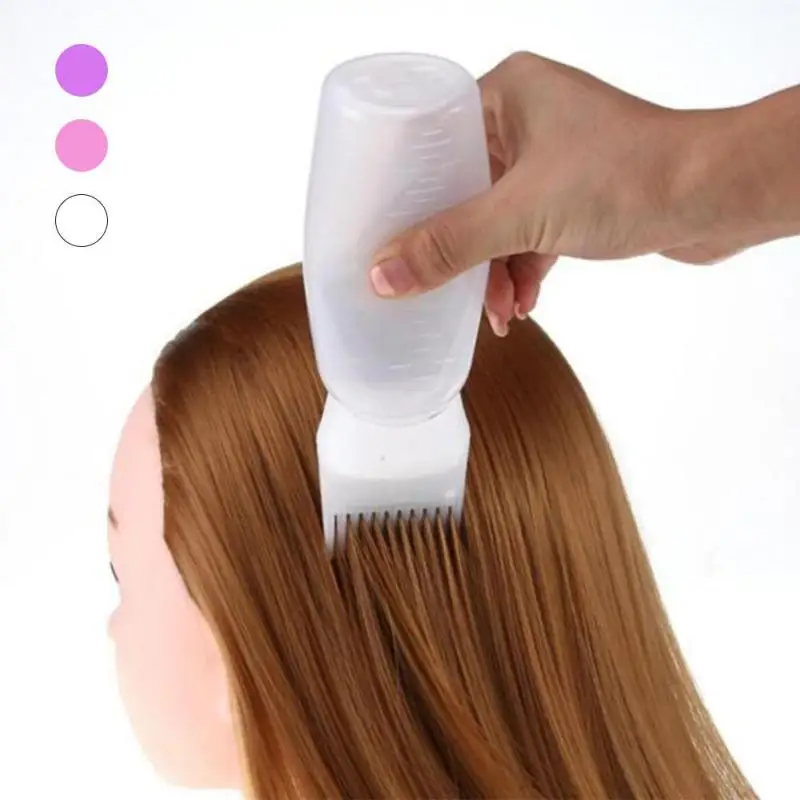 Professional Salon 120ml Cleaning Washing Refillable Bottles Hair Dye