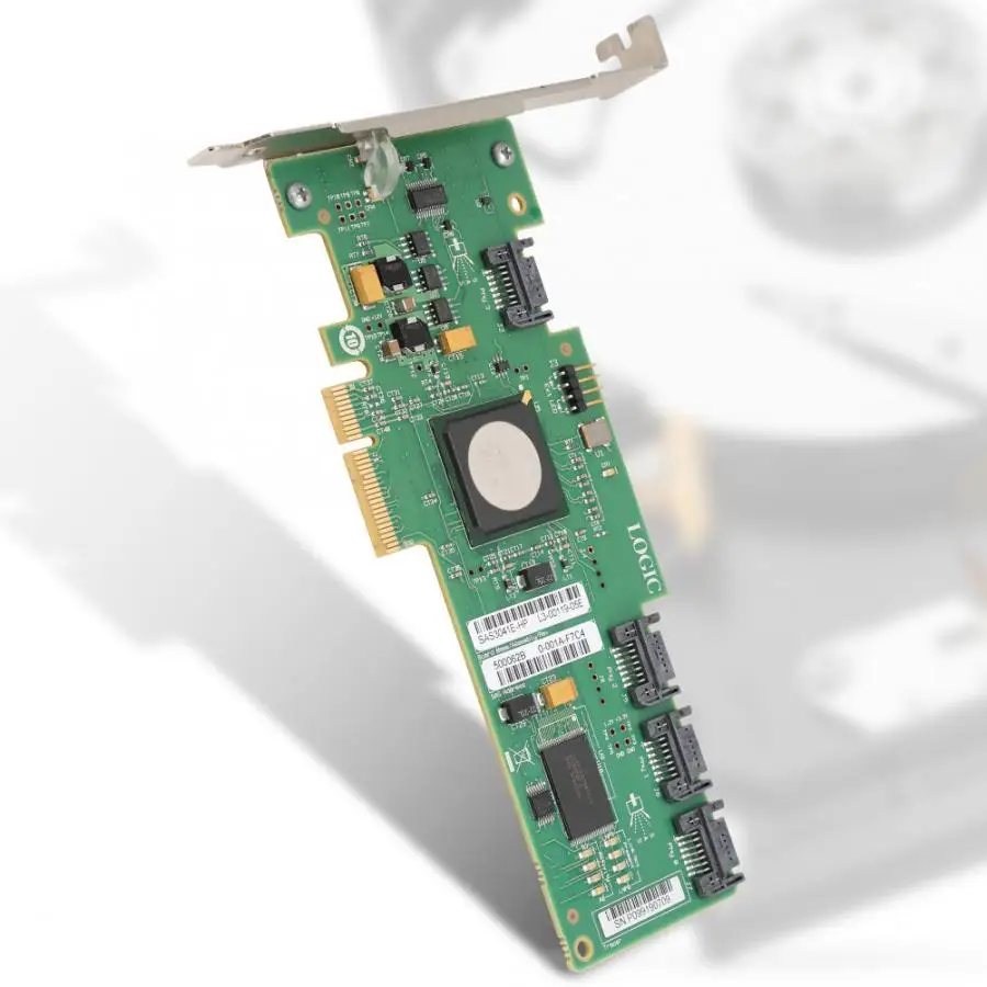 

For LSI SAS3041E B3 Chip 3gb/s 4-port for SAS/RAID Controller 433906-001